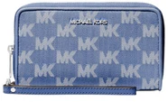 Damski portfel Michael Kors 35S6STVE3J – dżinsowy