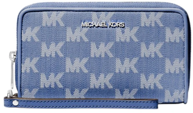 Damski portfel Michael Kors 35S6STVE3J – dżinsowy