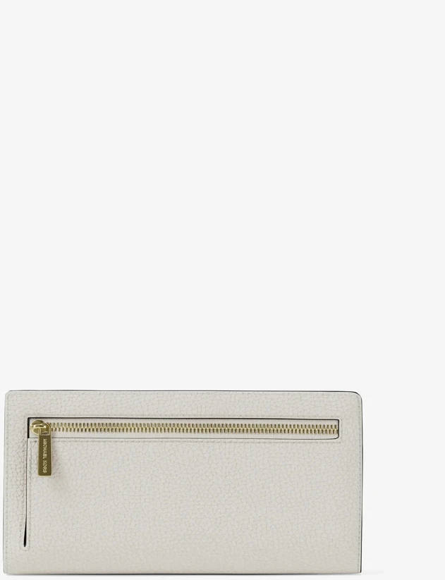 Damski portfel skórzany Michael Kors 35S5G2ZE3L, jasnokremowy