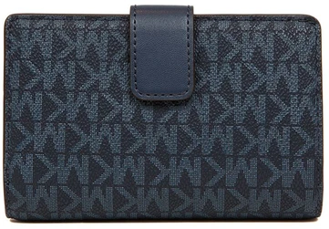 Damski portfel su brelokiem Michael Kors 35S6GTVF2B tamsiai mėlyna