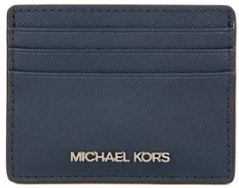Damskie etui na karty Michael Kors 35H6STVD7L tamsiai mėlyna
