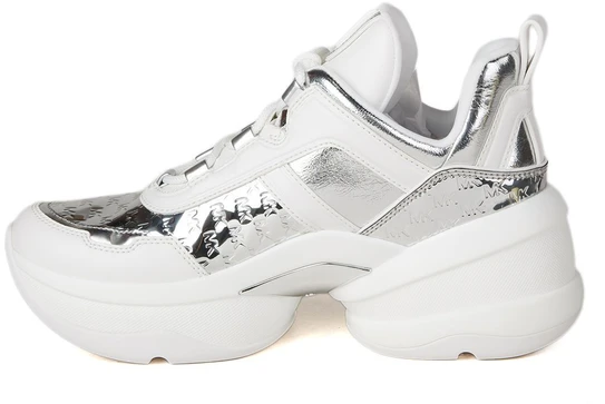 Damskie sneakersy Michael Kors 49F5OLFS1M Sidabrinė