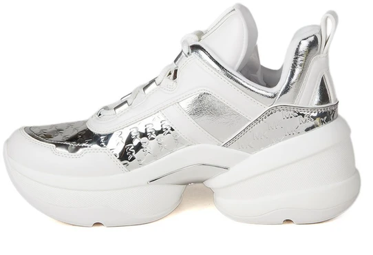 Damskie sneakersy Michael Kors 49F5OLFS1M Sidabrinė
