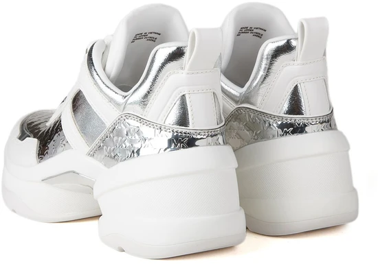 Damskie sneakersy Michael Kors 49F5OLFS1M Sidabrinė