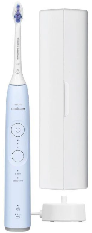Elektrinis dantų šepetėlis Philips Sonicare Series 6100 HX7406/02, Žydras