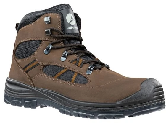 Darbiniai batai Albatros Timber Mid M, rudi