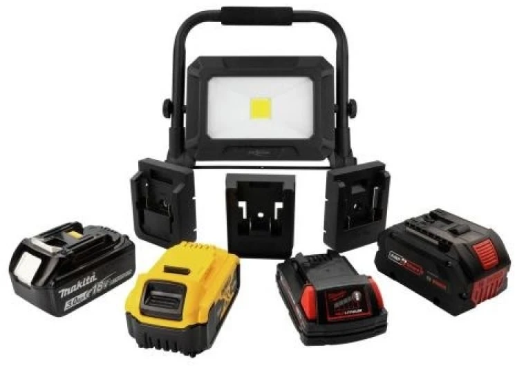 Ansmann FL30W Juoda LED 30 W