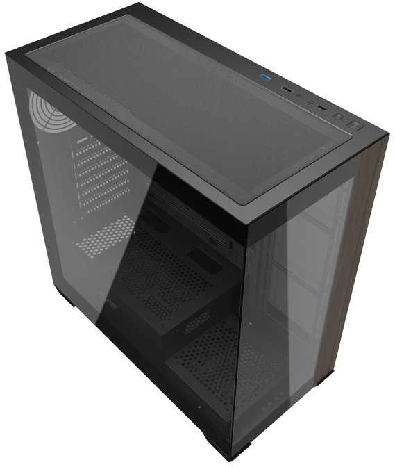 „Darkflash DS900W“ kompiuterio korpusas be ventiliatorių (juodas)