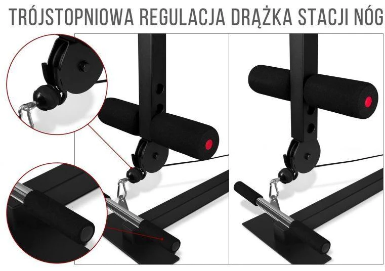 Body Sculpture Daugiafunkcinis treniruoklis PRO BMG 4700 suolas su 66 kg svorių komplektu