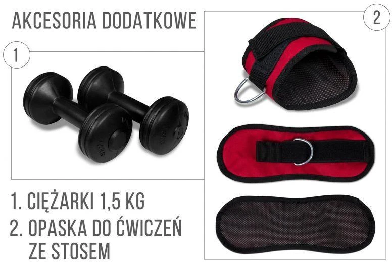 Body Sculpture Daugiafunkcinis treniruoklis PRO BMG 4700 suolas su 66 kg svorių komplektu