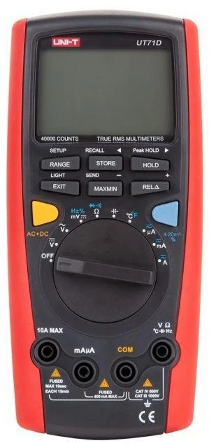 UNIVERSALUS MATAVIMO PRIETAISAS UT-71D UNI-T