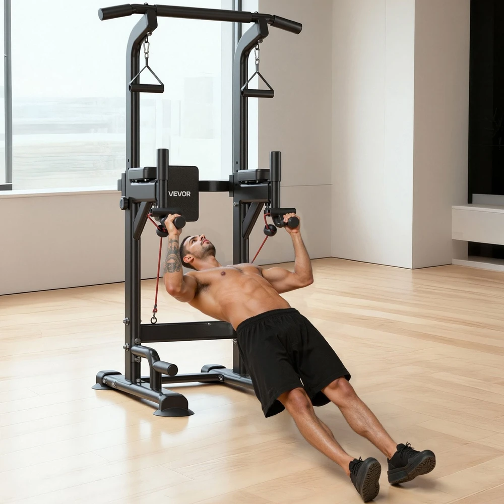 Vevor Laisvai stovinti prisitraukimų stotis 150 kg