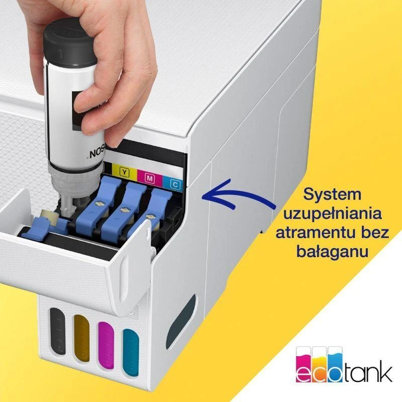 Ausinės Daugiafunkcis spausdintuvas Epson EcoTank L3276 WiFi, Baltas