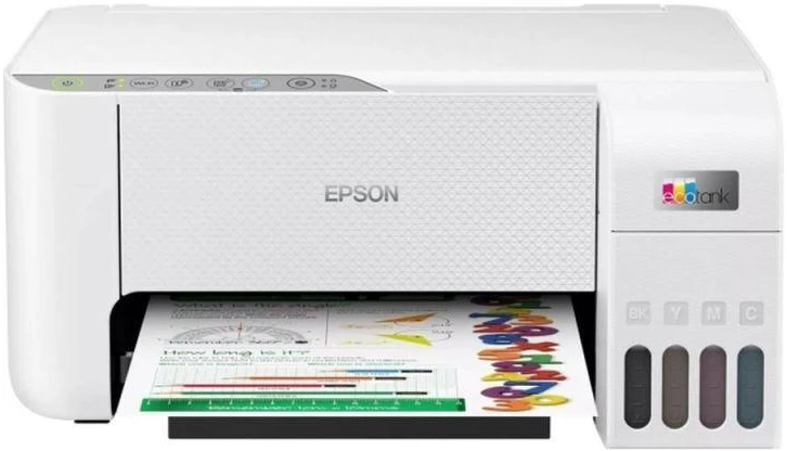 Ausinės Daugiafunkcis spausdintuvas Epson EcoTank L3276 WiFi, Baltas