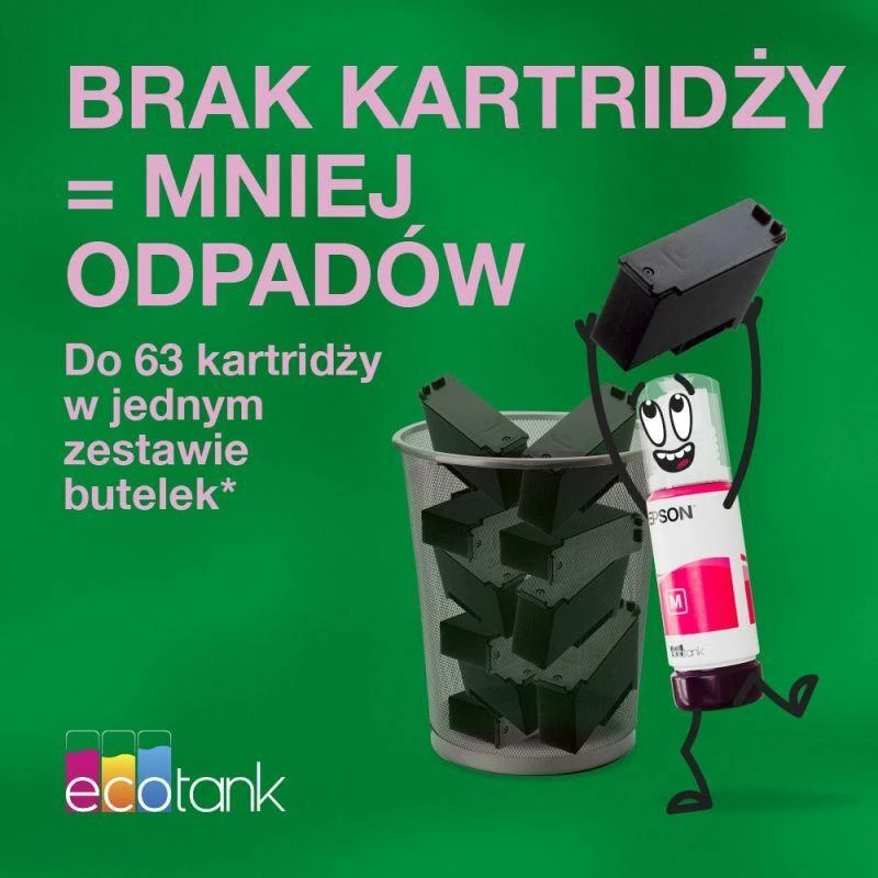 Daugiafunkcis spausdintuvas Epson EcoTank L3276, rašalinis,  Spalvotas | 3-in-1 | A4 | Wi-Fi | Baltas