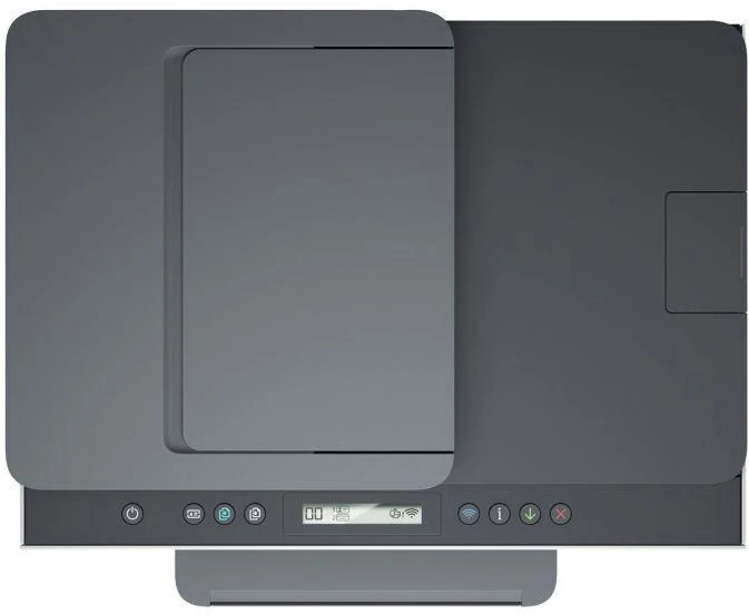 Hewlett Packard (HP) HP Smart Tank 750 AIO daugiafunkcis spausdintuvas Spausdintuvas - A4 spalvotas rašalinis, spausdinimas / kopijavimas / nuskaitymas, automatinis dvipusis spausdinimas, WiFi, 15 psl./min., 400–800 puslapių per mėnesį