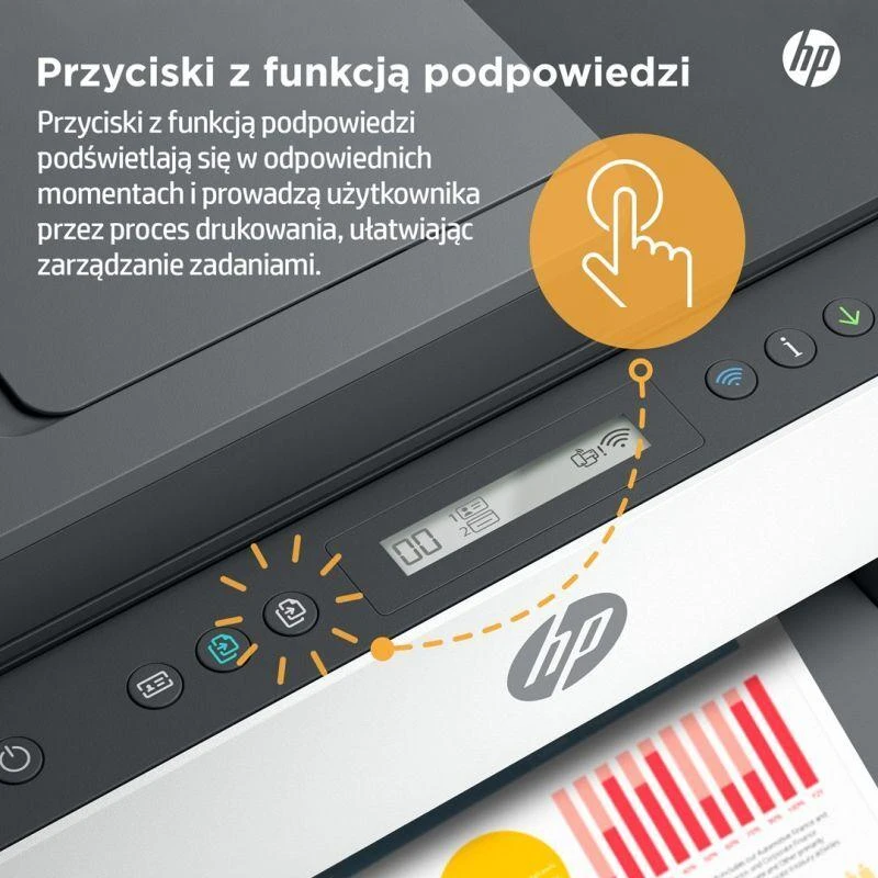 Hewlett Packard (HP) HP Smart Tank 750 AIO daugiafunkcis spausdintuvas Spausdintuvas - A4 spalvotas rašalinis, spausdinimas / kopijavimas / nuskaitymas, automatinis dvipusis spausdinimas, WiFi, 15 psl./min., 400–800 puslapių per mėnesį