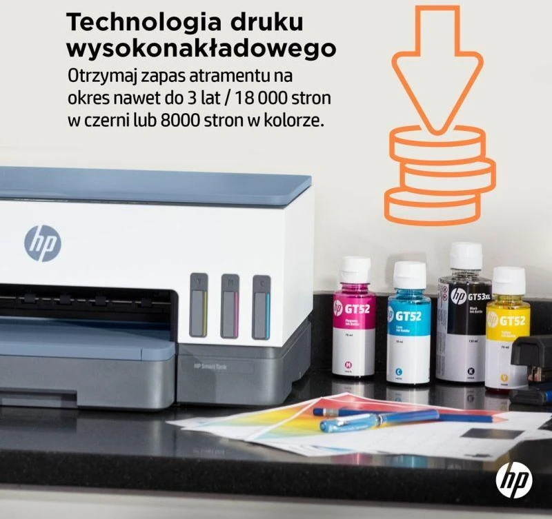 Daugiafunkcis Spausdintuvas - HP Smart Tank 725 A4 4800x1200 DPI 15ppm Wi-Fi