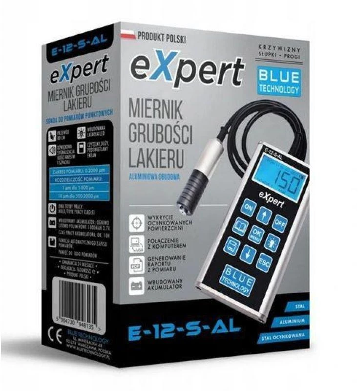 Blue Technology Mėlyna Technology Dažų storio matuoklis E-12-S-AL