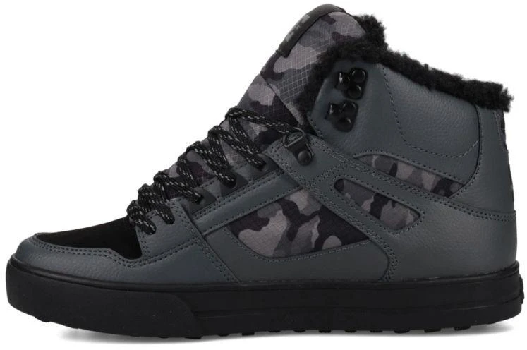 DC batai PURE HIGH TOP WC WNT DC01802021 Tamsiai Pilki