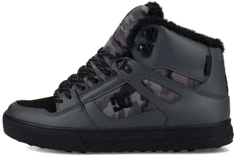 DC batai PURE HIGH TOP WC WNT DC01802021 Tamsiai Pilki