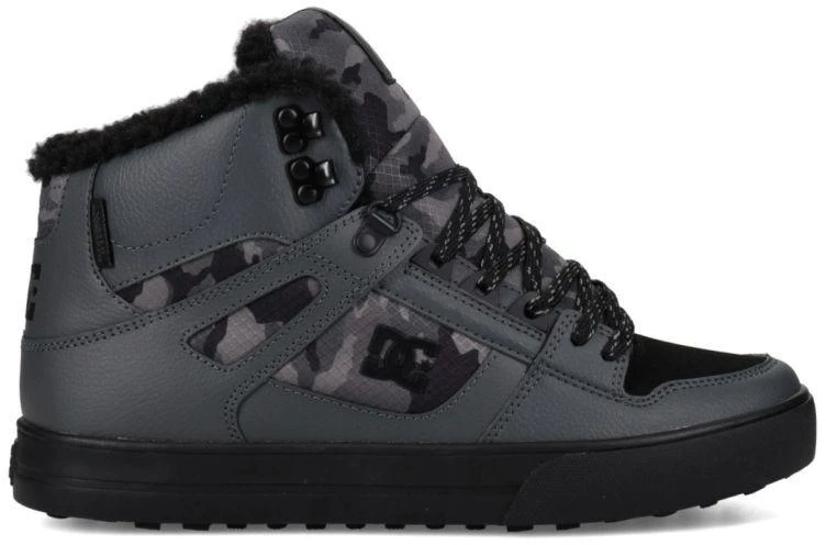DC batai PURE HIGH TOP WC WNT DC01802021 Tamsiai Pilki