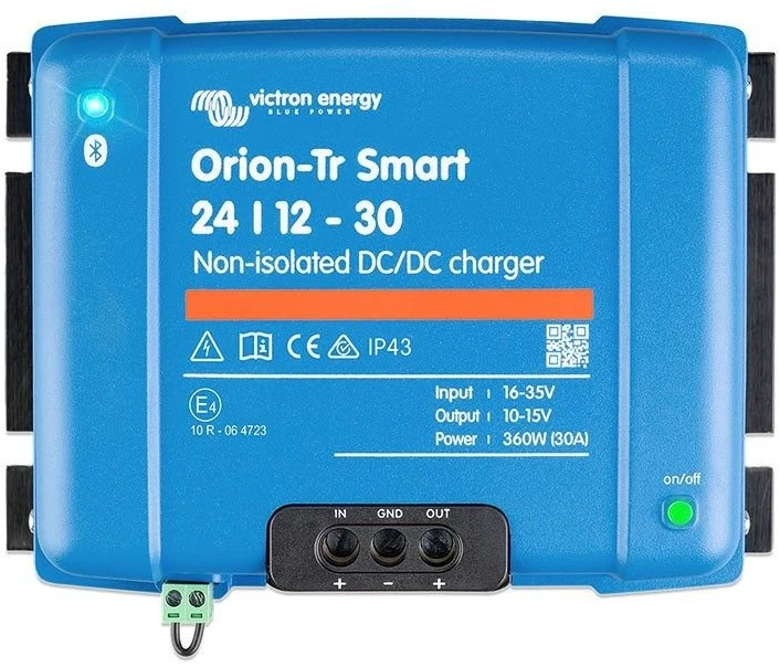 DC-DC įkroviklis Victron Energy Orion-Tr Smart 24/12–30 A