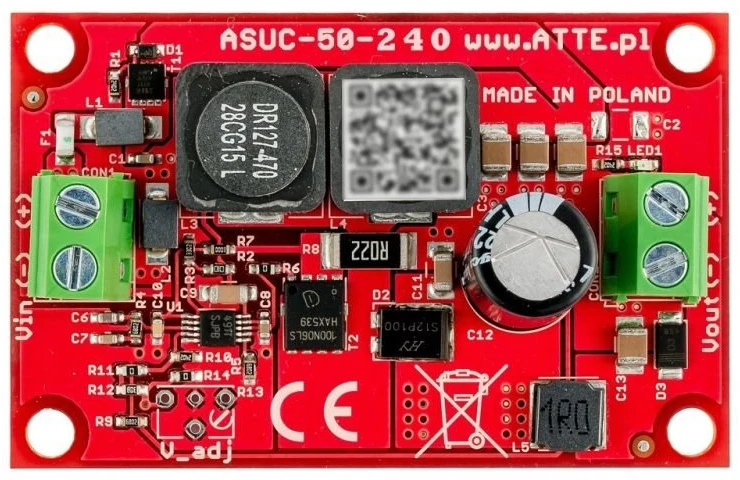 DC/DC įtampos keitiklis ATTE ASUC-100-AD0-OF