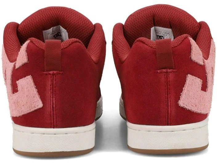 DC SHOES Court Graffik SD DC02222601 Tamsiai raudona