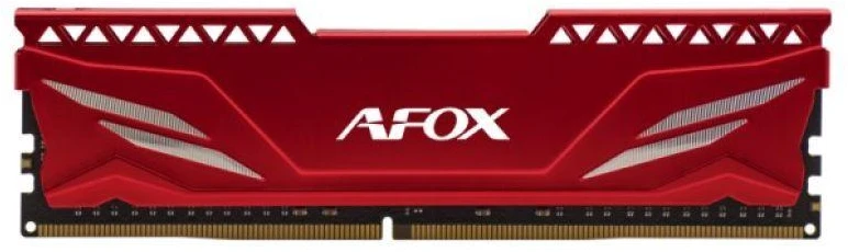 RAM AFOX GAMING DDR4 16GB 3200MHZ CL16 RANK1 XMP2 Raudonas