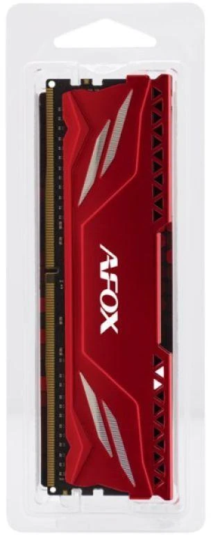 RAM AFOX GAMING DDR4 16GB 3200MHZ CL16 RANK1 XMP2 Raudonas
