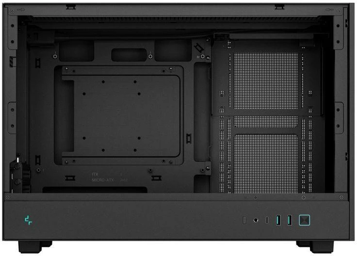 Ausinės DeepCool CH260 Mikro Bokštas Juoda