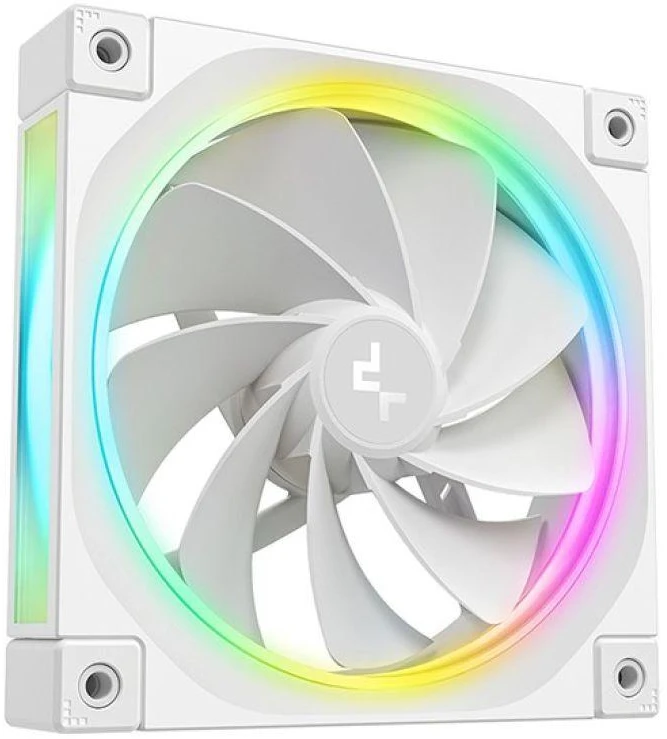 DeepCool FL12R WH-3 IN 1 Kompiuterio dėklas Fan 12 cm Baltas 3 pc(s)