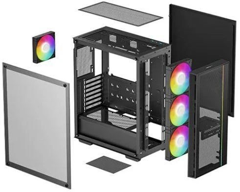 Ausinės DeepCool MATREXX 55 MESH V4 C korpusas