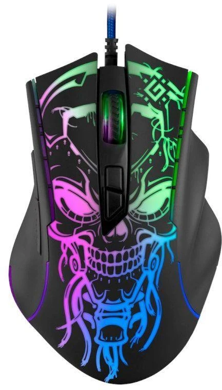 Žaidimų Pelė - Defender GM-928 Bulletstorm 7200 DPI Juoda