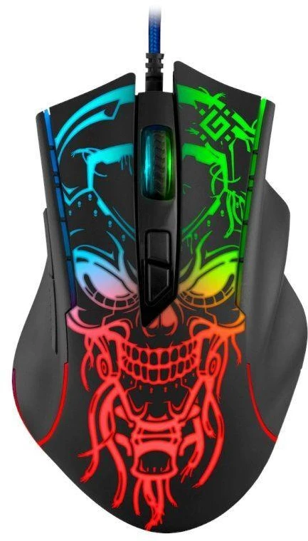 Ausinės Defender Laidinė žaidimų pelė Bulletstorm GM-928 Optinė 7200 DPI 7P 52928