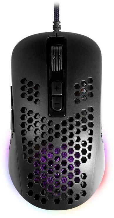 Gaming, optic, pelė su laidu DEFENDER GM-620L SHEPARD 12800dpi 7P RGB