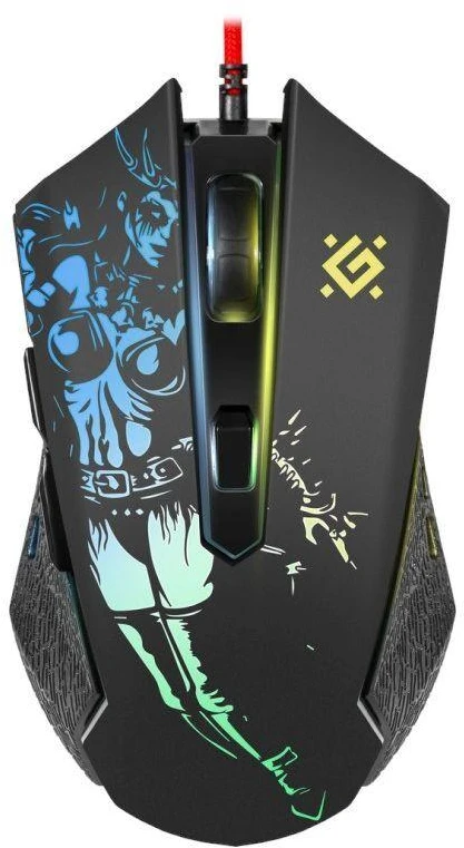 Žaidimų Pelė - Defender GM-933 7200dpi 6P RGB