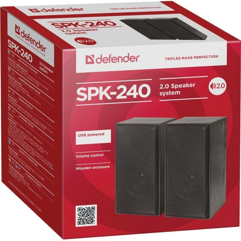 DEFENDER SPEAKERS SPK-240 6W 2.0 USB 65224