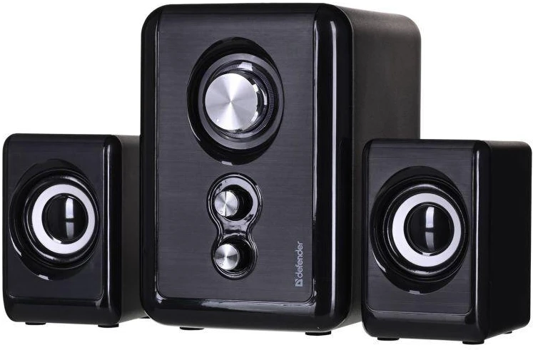 Defender V11 2.1 11W USB kompiuteriniai garsiakalbiai su boso ir aukštų dažnių valdymu 65111