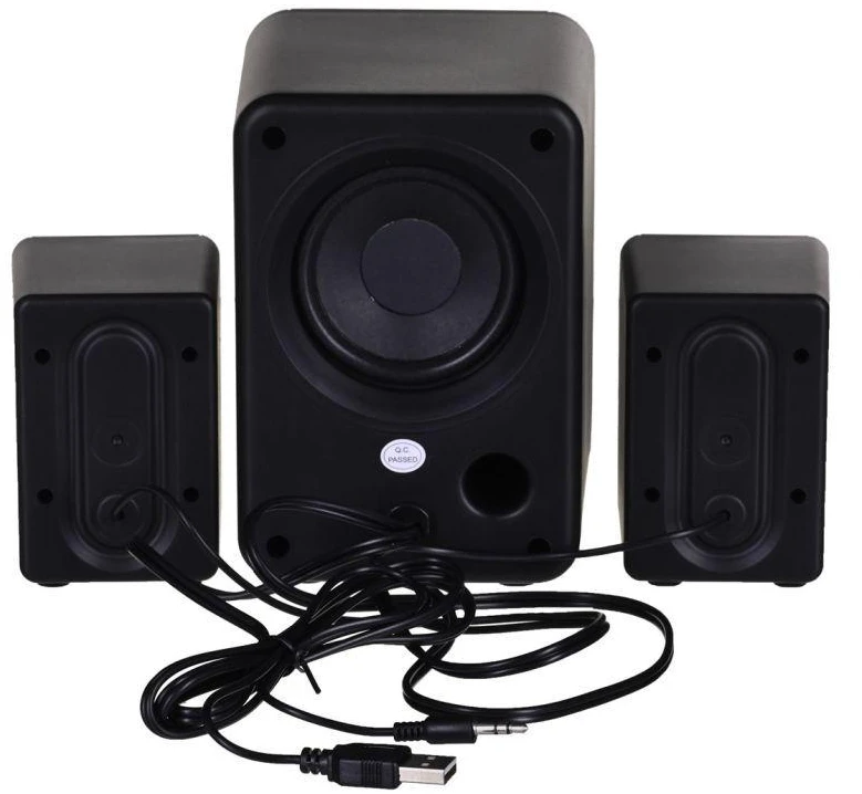 Defender V11 2.1 11W USB kompiuteriniai garsiakalbiai su boso ir aukštų dažnių valdymu 65111