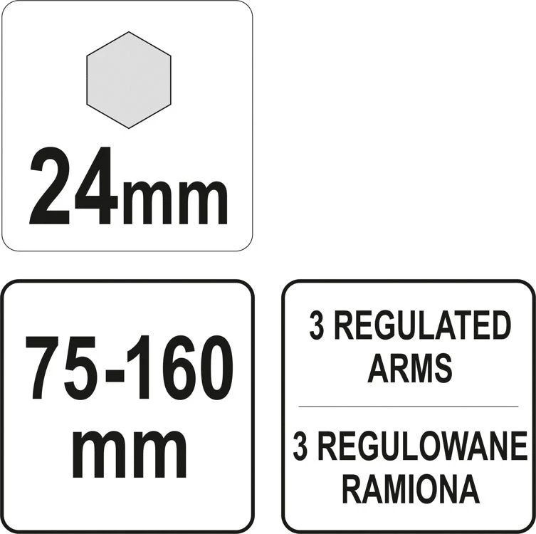 Yato DEGALŲ BAKO RAKTAS (YT-06288)