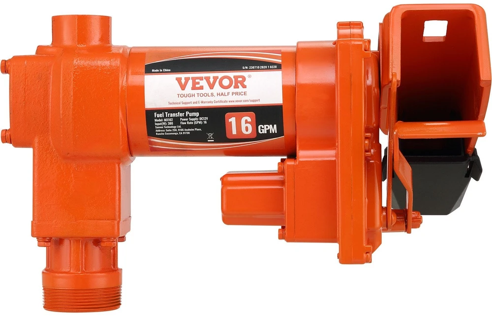 VEVOR Kuro perkėlimo pompa, 12V DC, 60.5 LPM