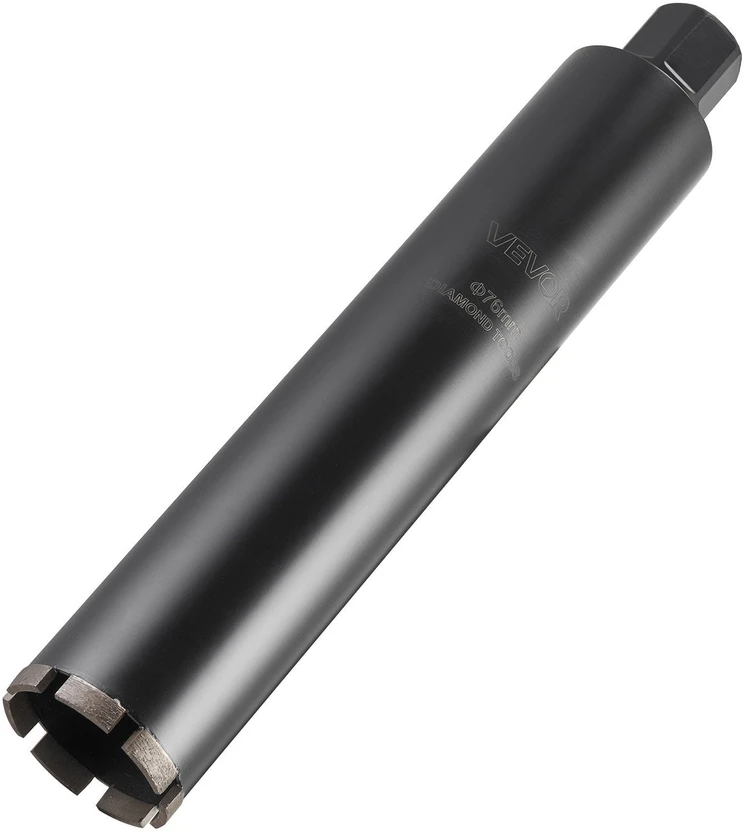 VEVOR Šerdinė grąžto galva, 76 mm, 356 mm gylis