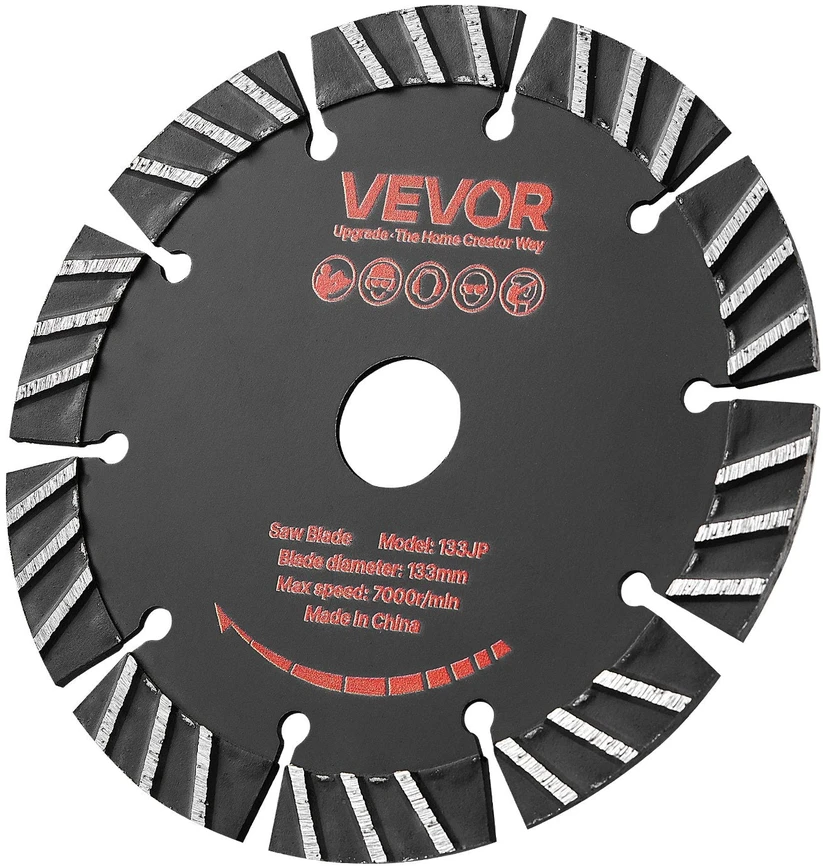 Deimantiniai pjovimo diskai VEVOR 133JP, 133 mm, 5 vnt.