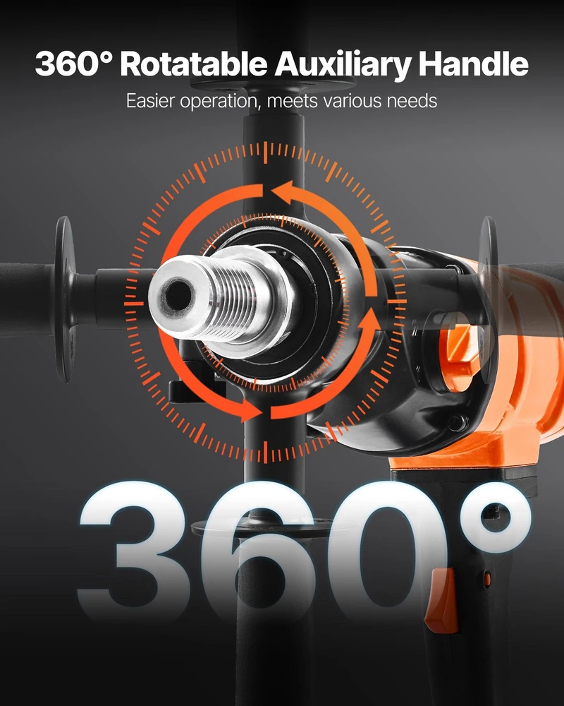 VEVOR Deimantinė gręžimo mašina betonui 1500 W