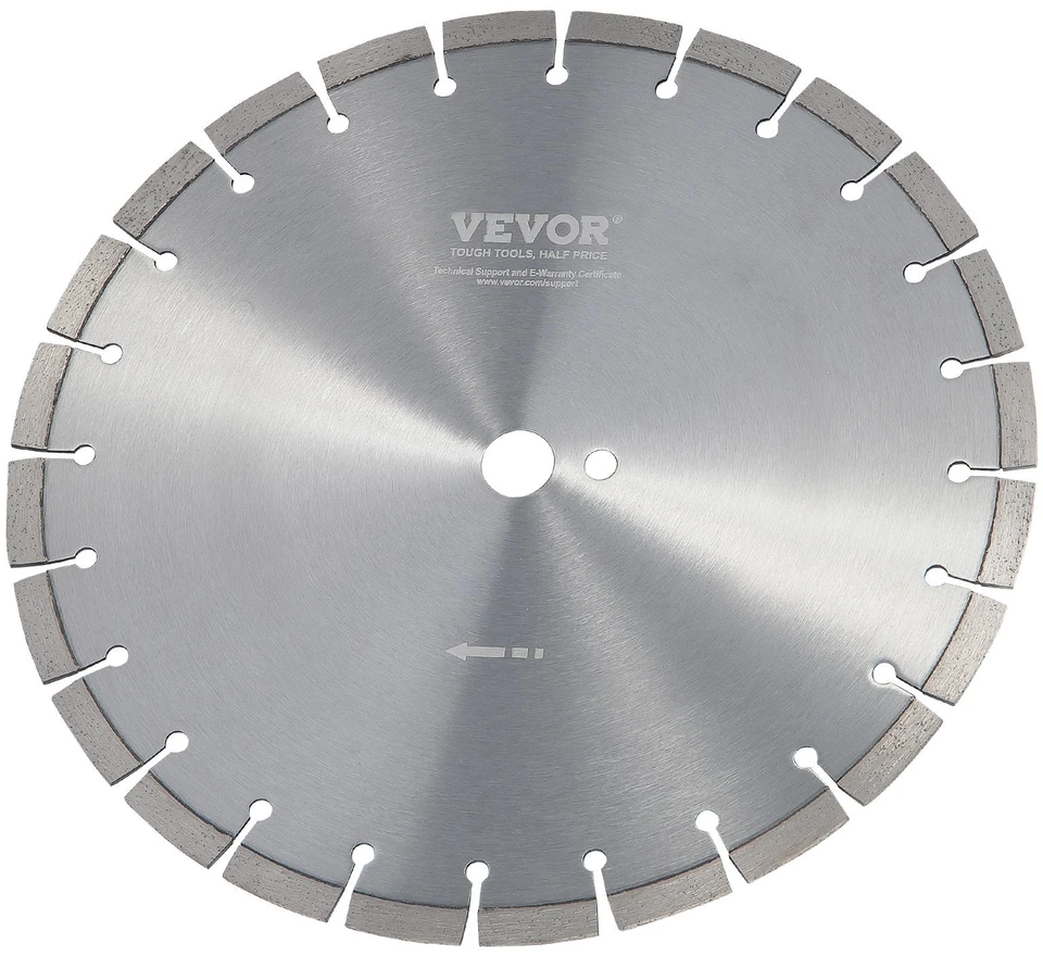 VEVOR Deimantinis pjovimo diskas 350 mm betono pjūklui