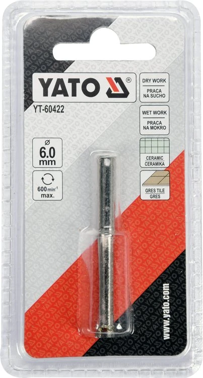 YATO DEIMANTINIS GRĄŽTAS 6mm