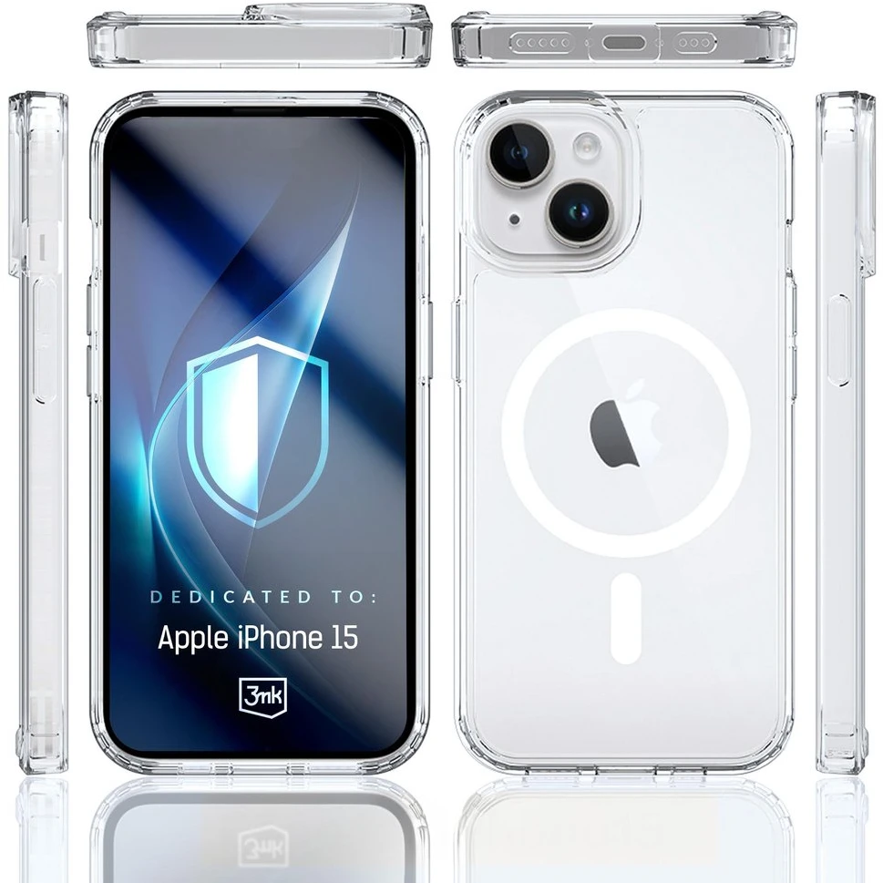 Dėklas 3MK Armor MagCase skirtas Apple iPhone 15