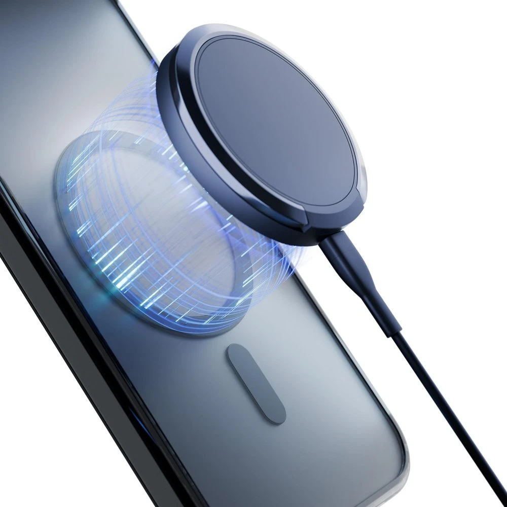 Dėklas 3mk Frosty MagCase Apple iPhone 17 juodas